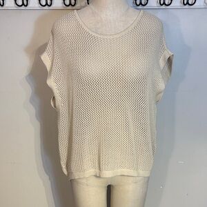 Calvin Klein Beige Knit Sweater NWT size Medium